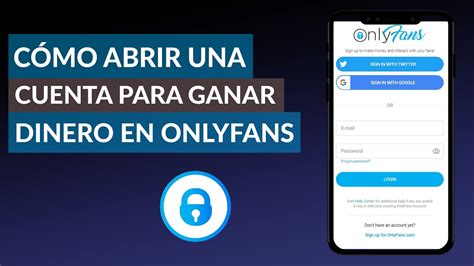 como crear una cuenta de only fans|Crear una cuenta en OnlyFans